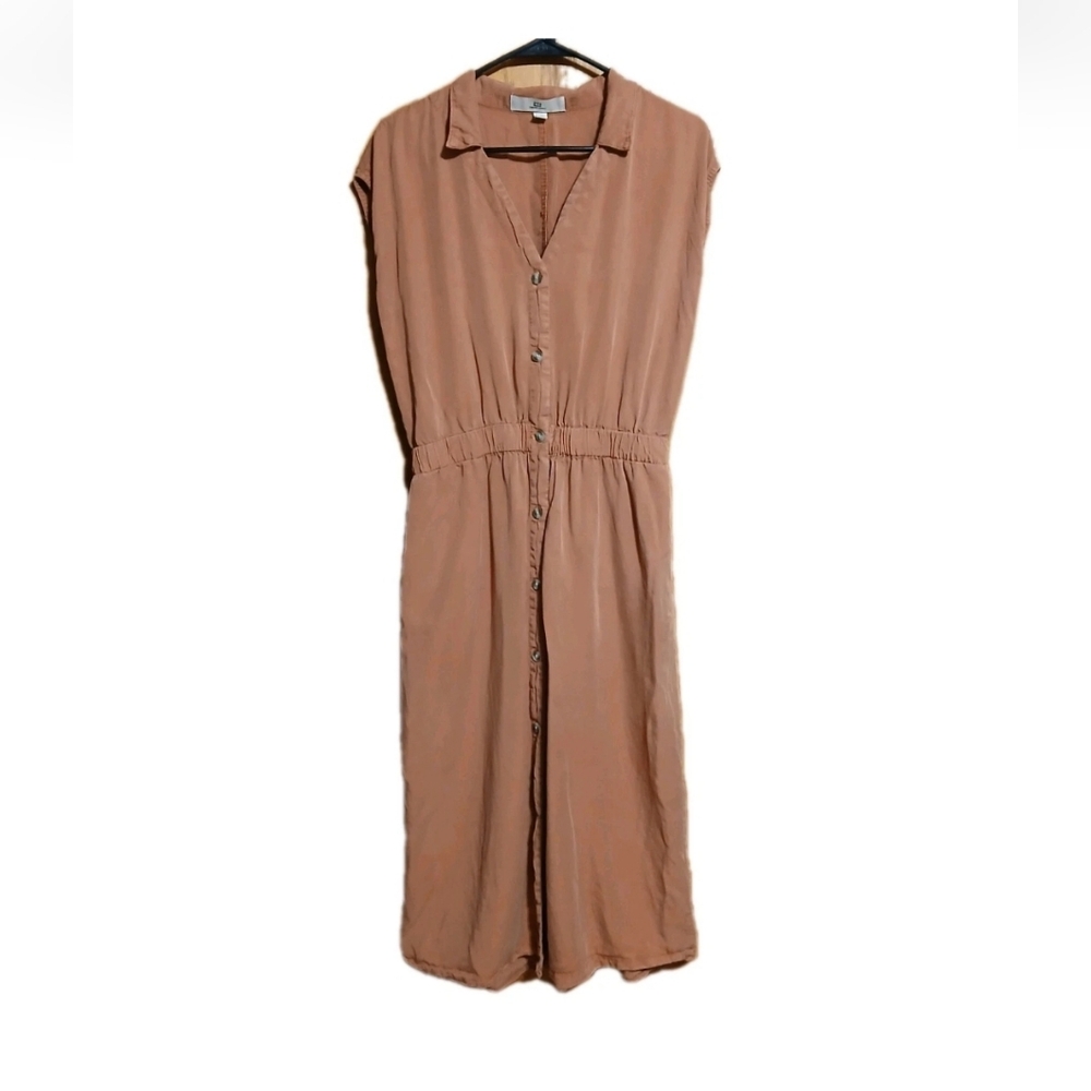 Thread & Supply Womens Collared Button Down Shirt… - image 1